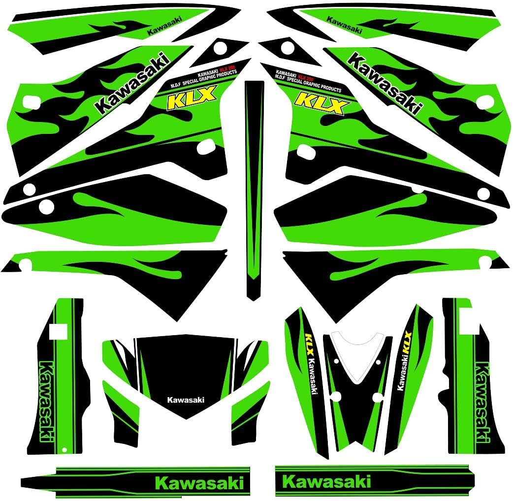 KDX250 91-94/KDX200 91-94/KX250 1990/KLX250 93-96 ステッカー